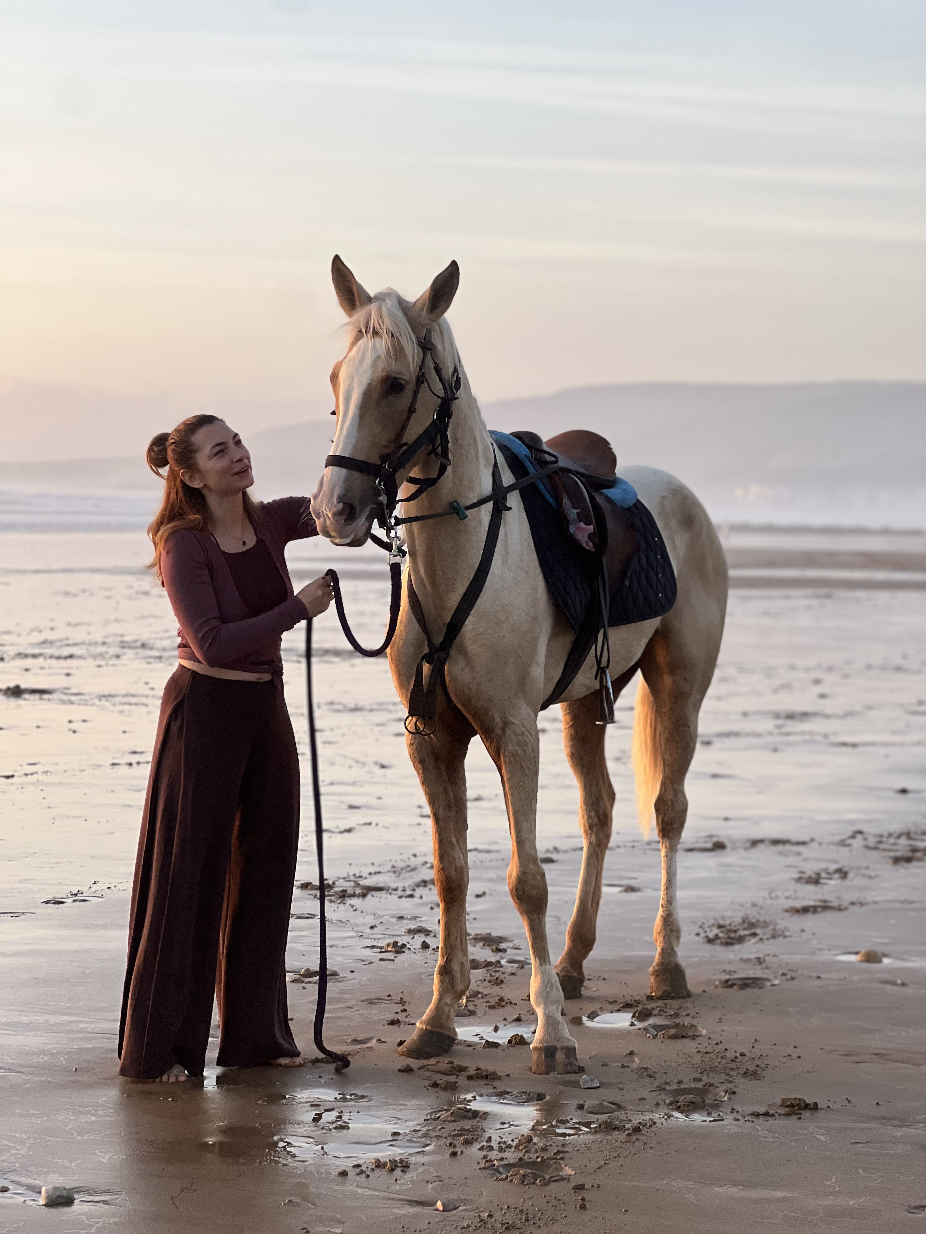 Coastal horseback adventure